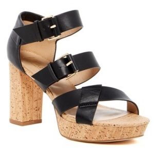 Nanette Leopore Vivienne Strappy Cork Sandal